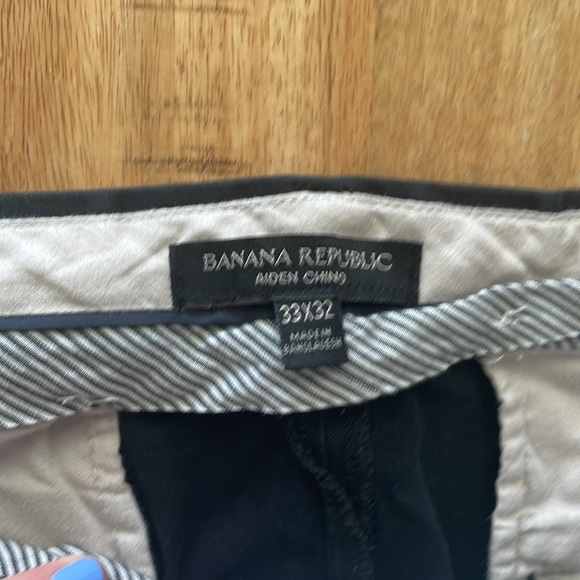 Banana Republic black chino pants - Picture 2 of 3